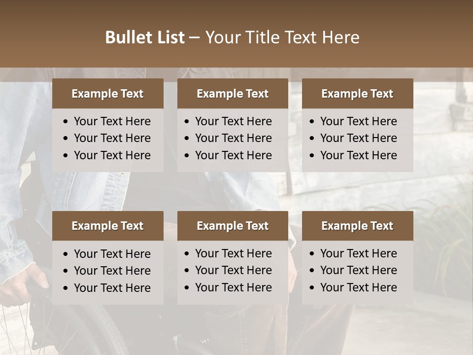A Man In A Wheelchair Is Smiling For The Camera PowerPoint Template