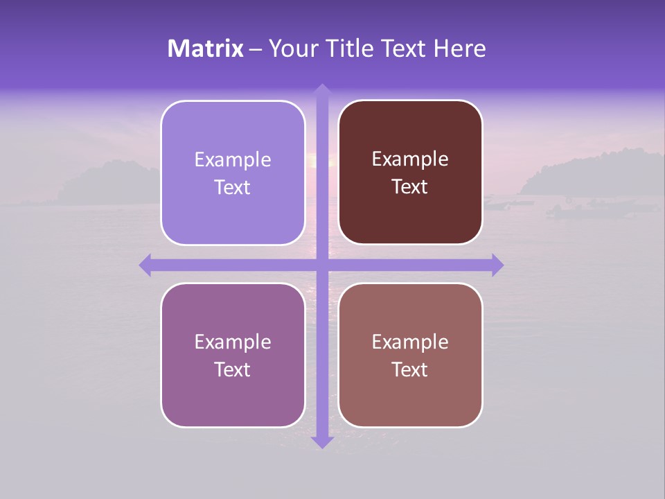 Beach Pangkor Island Teluk Nipah PowerPoint Template