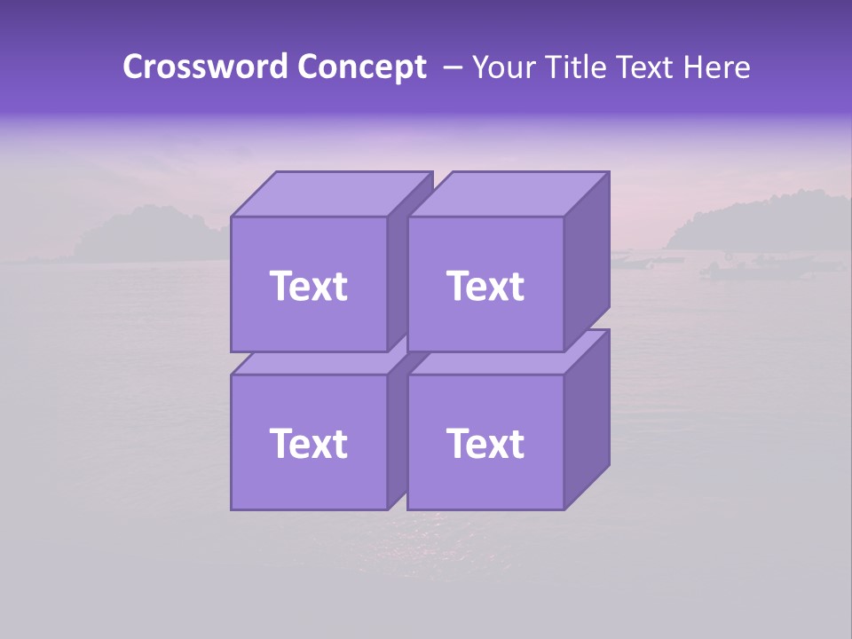 Beach Pangkor Island Teluk Nipah PowerPoint Template