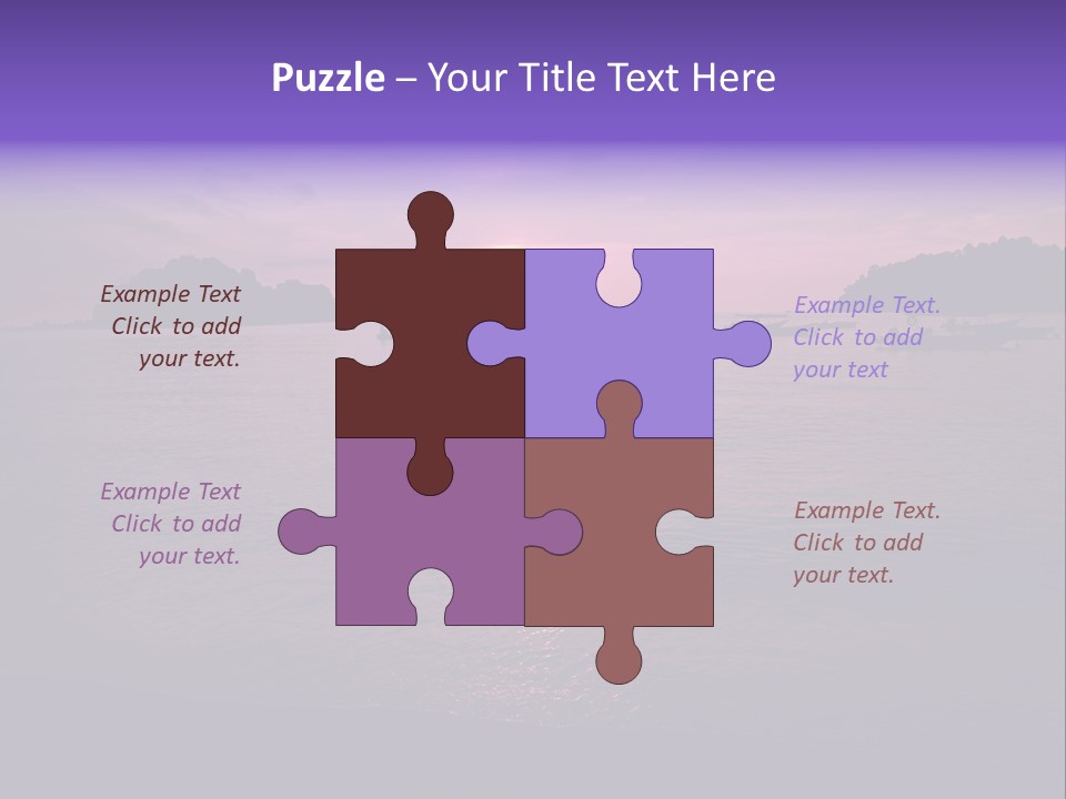 Beach Pangkor Island Teluk Nipah PowerPoint Template