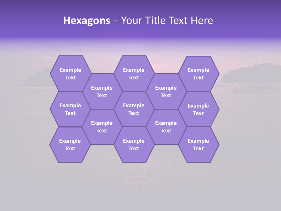 Beach Pangkor Island Teluk Nipah PowerPoint Template