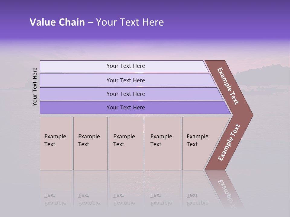 Beach Pangkor Island Teluk Nipah PowerPoint Template