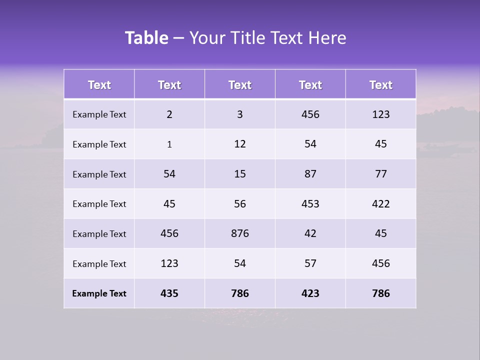 Beach Pangkor Island Teluk Nipah PowerPoint Template