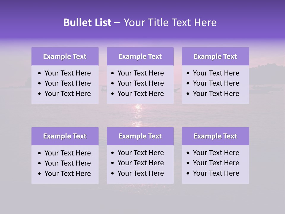 Beach Pangkor Island Teluk Nipah PowerPoint Template