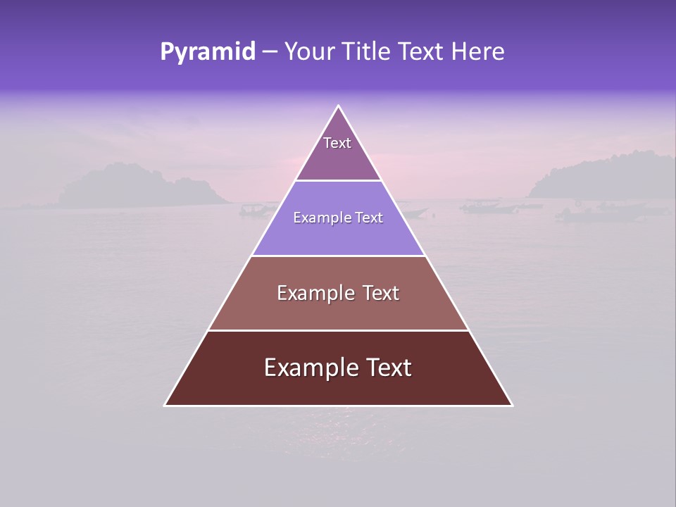 Beach Pangkor Island Teluk Nipah PowerPoint Template