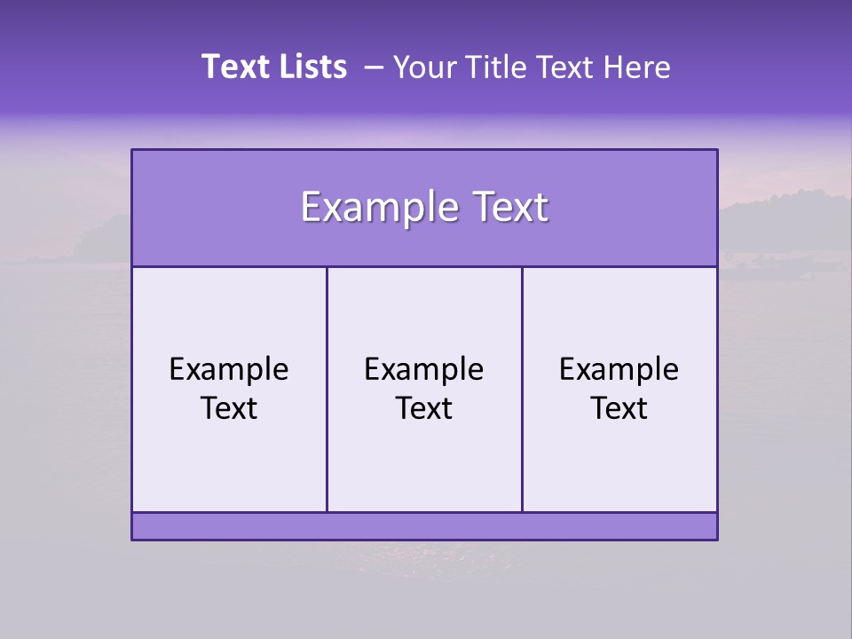 Beach Pangkor Island Teluk Nipah PowerPoint Template