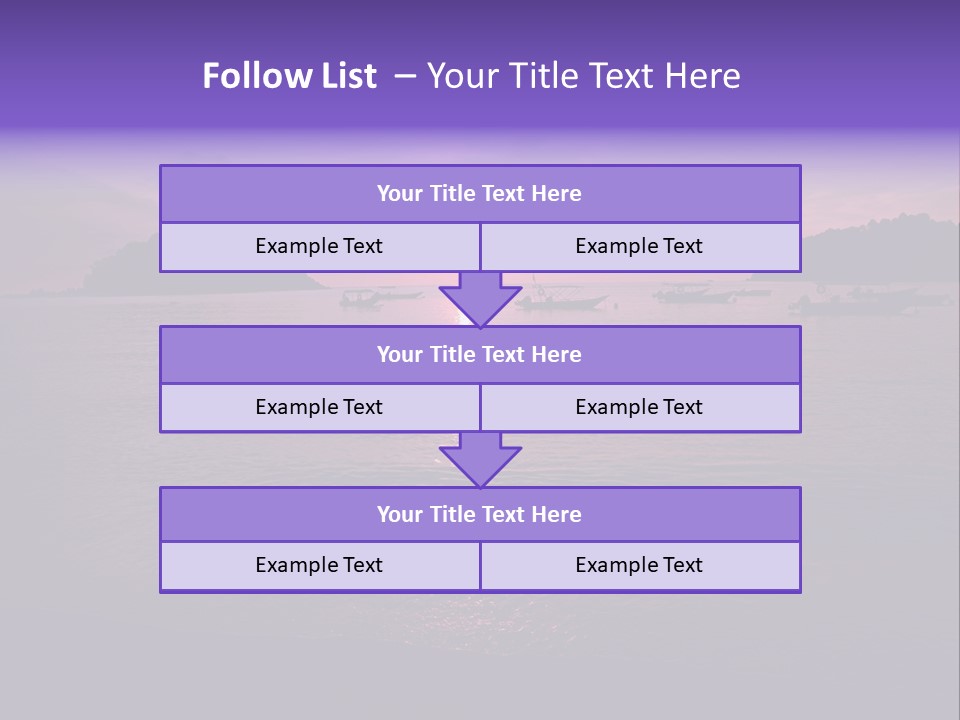 Beach Pangkor Island Teluk Nipah PowerPoint Template