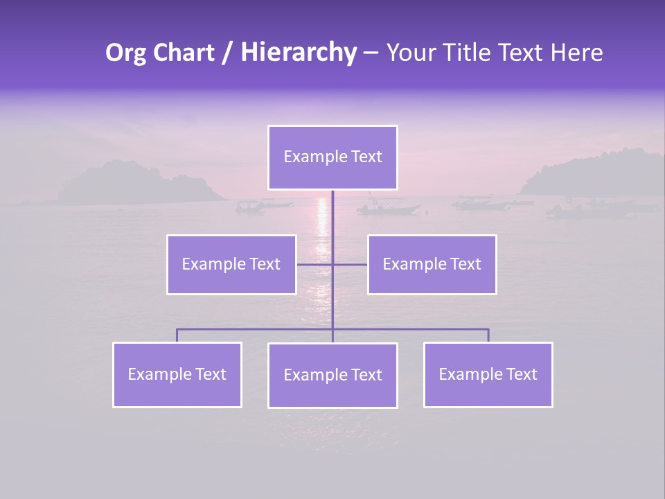 Beach Pangkor Island Teluk Nipah PowerPoint Template