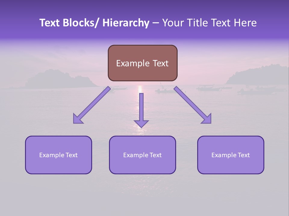Beach Pangkor Island Teluk Nipah PowerPoint Template