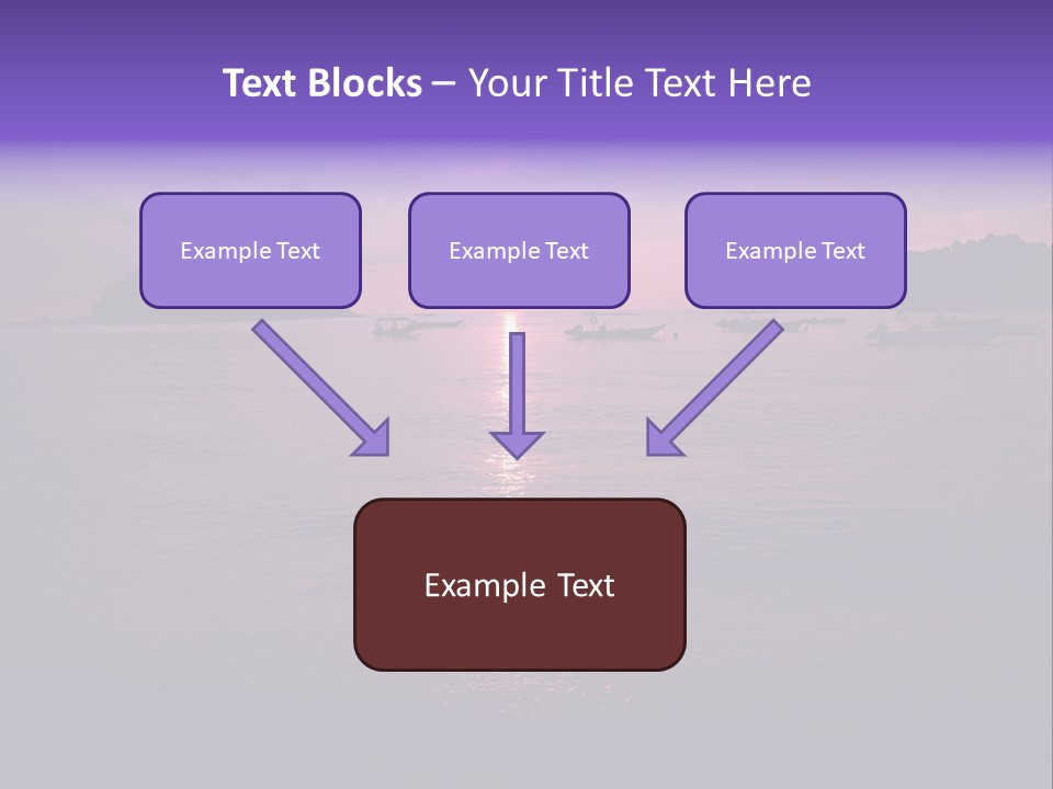Beach Pangkor Island Teluk Nipah PowerPoint Template