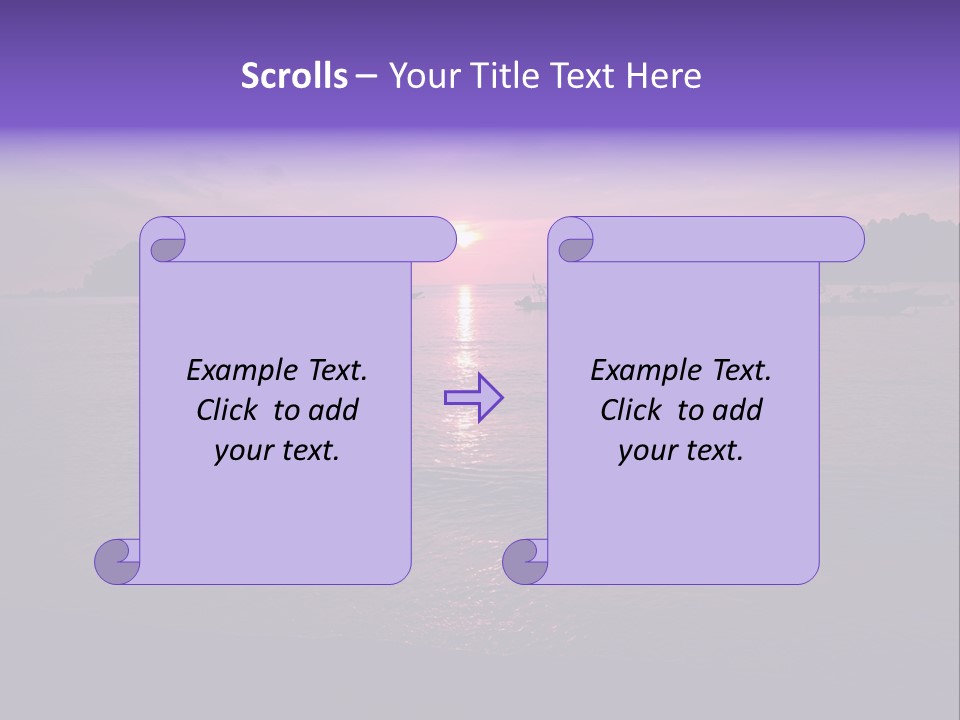 Beach Pangkor Island Teluk Nipah PowerPoint Template