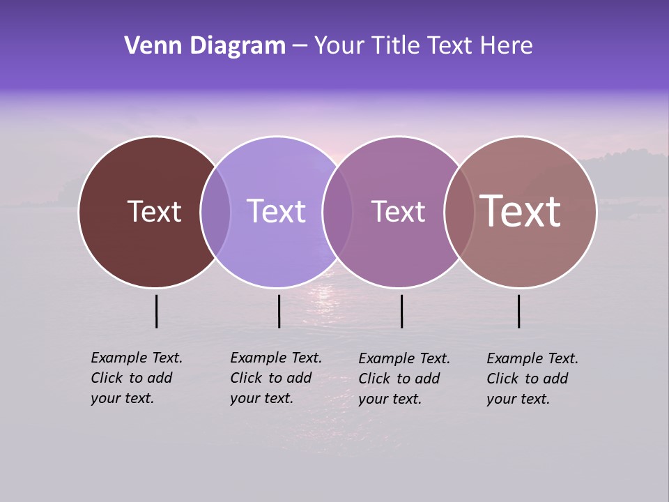 Beach Pangkor Island Teluk Nipah PowerPoint Template