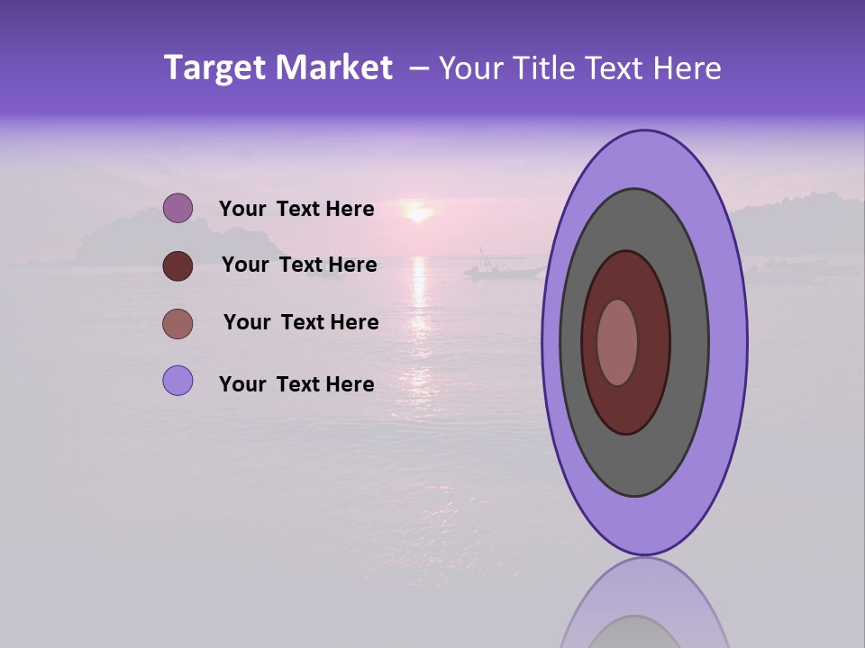 Beach Pangkor Island Teluk Nipah PowerPoint Template