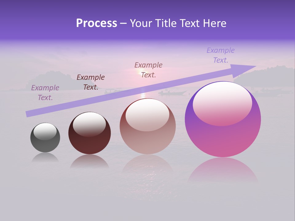 Beach Pangkor Island Teluk Nipah PowerPoint Template