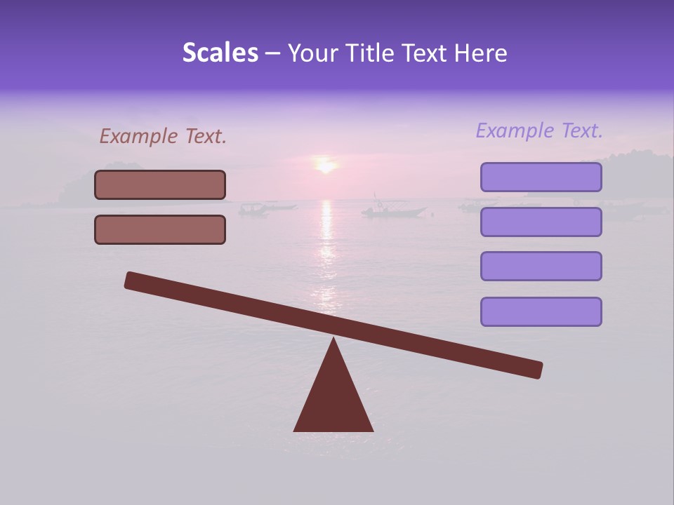 Beach Pangkor Island Teluk Nipah PowerPoint Template