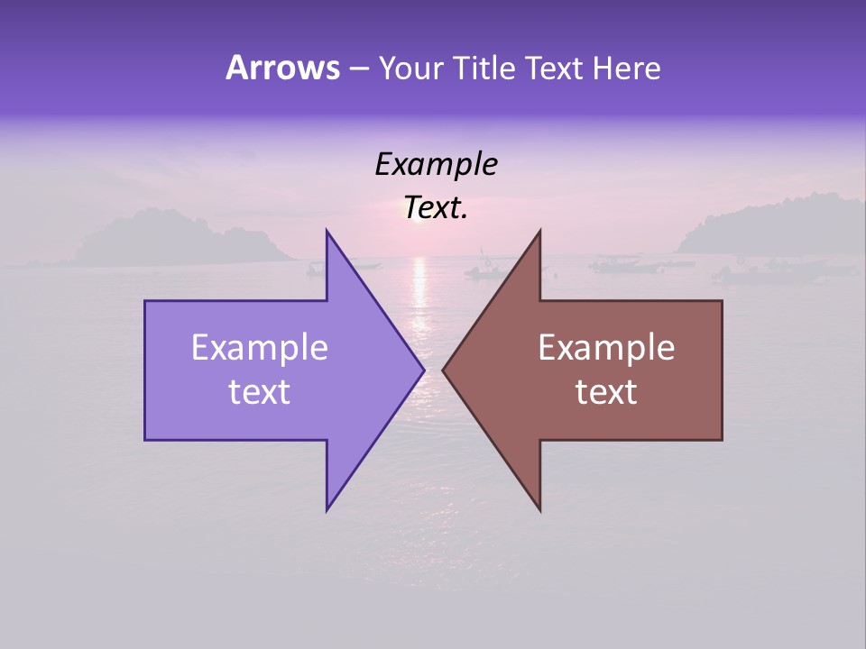 Beach Pangkor Island Teluk Nipah PowerPoint Template