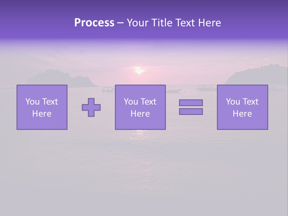Beach Pangkor Island Teluk Nipah PowerPoint Template