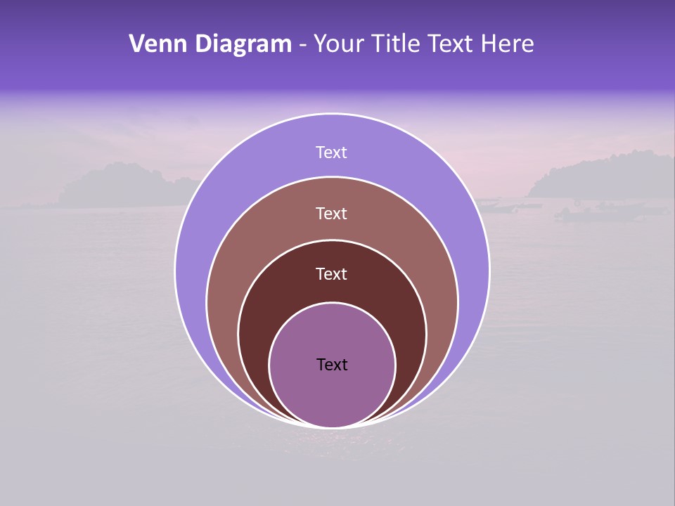 Beach Pangkor Island Teluk Nipah PowerPoint Template