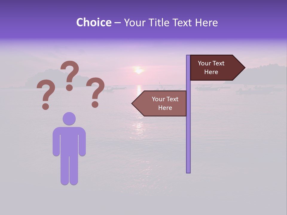 Beach Pangkor Island Teluk Nipah PowerPoint Template