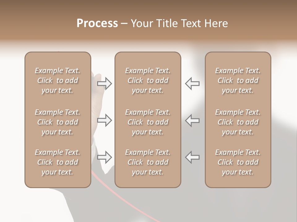 A Man In A Suit Writing On A Screen With A Marker PowerPoint Template