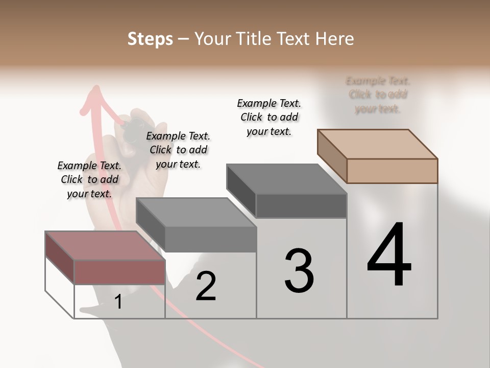 A Man In A Suit Writing On A Screen With A Marker PowerPoint Template