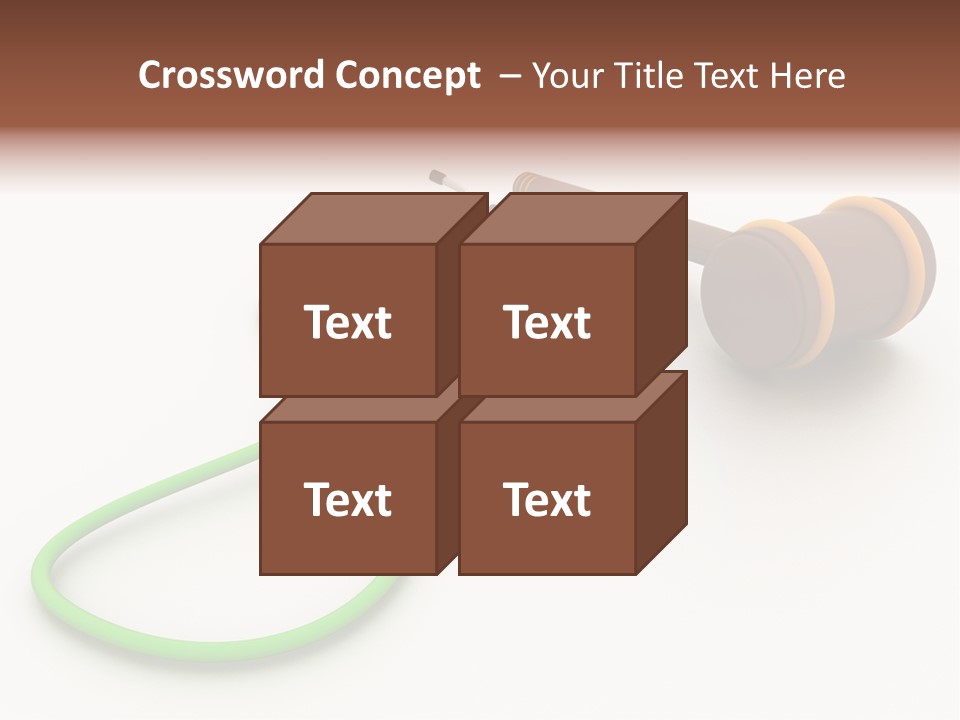 A Stethoscope And A Stethoscope On A Table PowerPoint Template