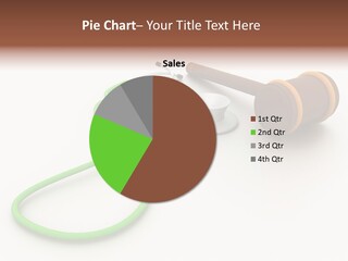 A Stethoscope And A Stethoscope On A Table PowerPoint Template