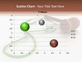 A Stethoscope And A Stethoscope On A Table PowerPoint Template