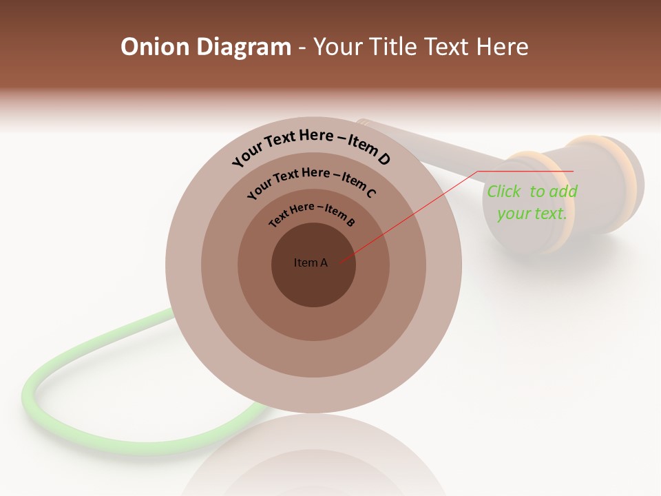 A Stethoscope And A Stethoscope On A Table PowerPoint Template