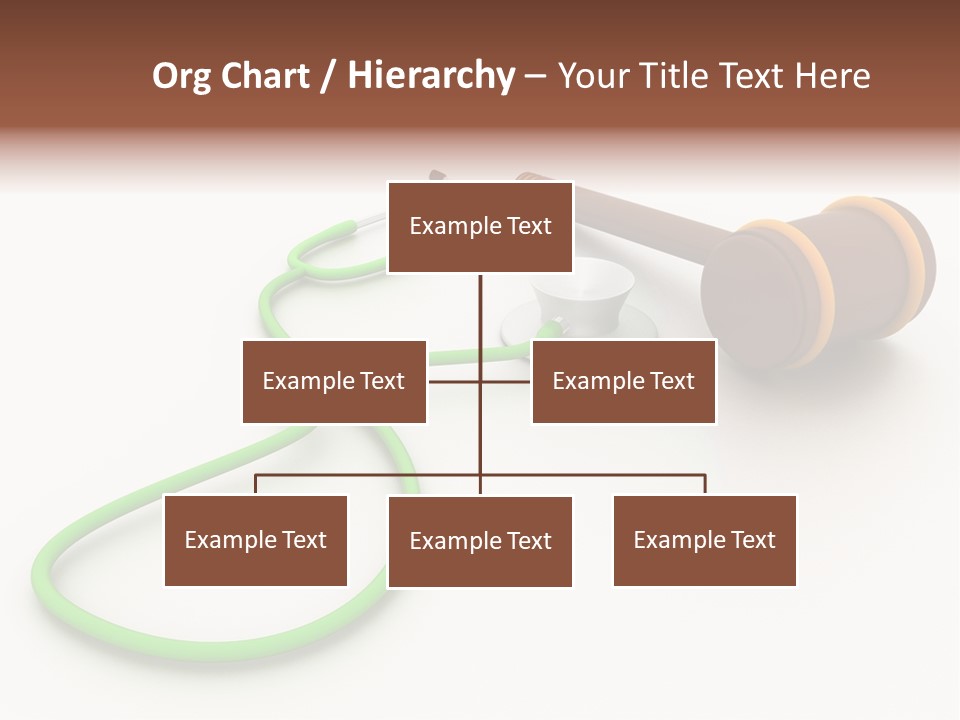 A Stethoscope And A Stethoscope On A Table PowerPoint Template