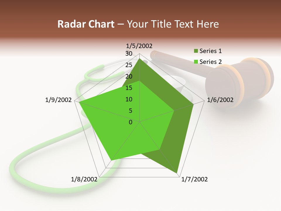 A Stethoscope And A Stethoscope On A Table PowerPoint Template