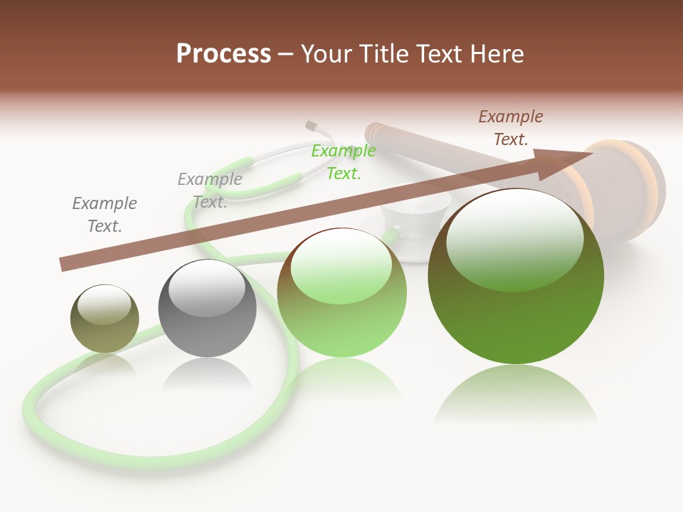 A Stethoscope And A Stethoscope On A Table PowerPoint Template