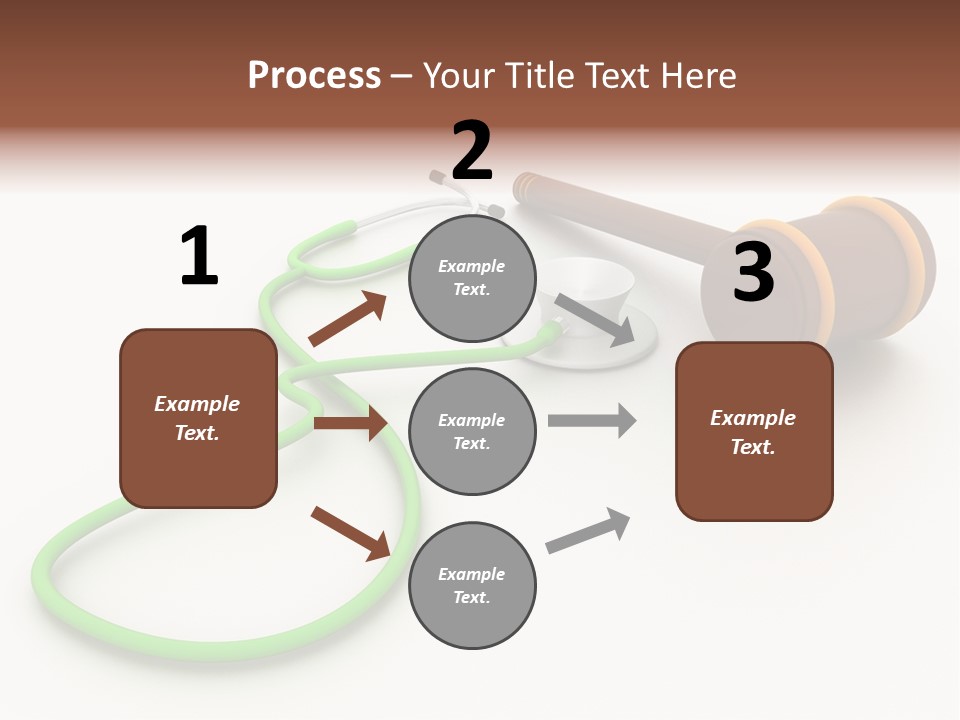 A Stethoscope And A Stethoscope On A Table PowerPoint Template