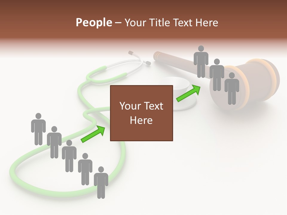 A Stethoscope And A Stethoscope On A Table PowerPoint Template