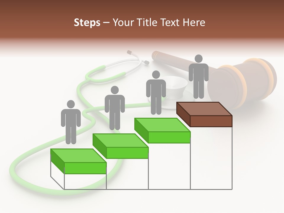 A Stethoscope And A Stethoscope On A Table PowerPoint Template
