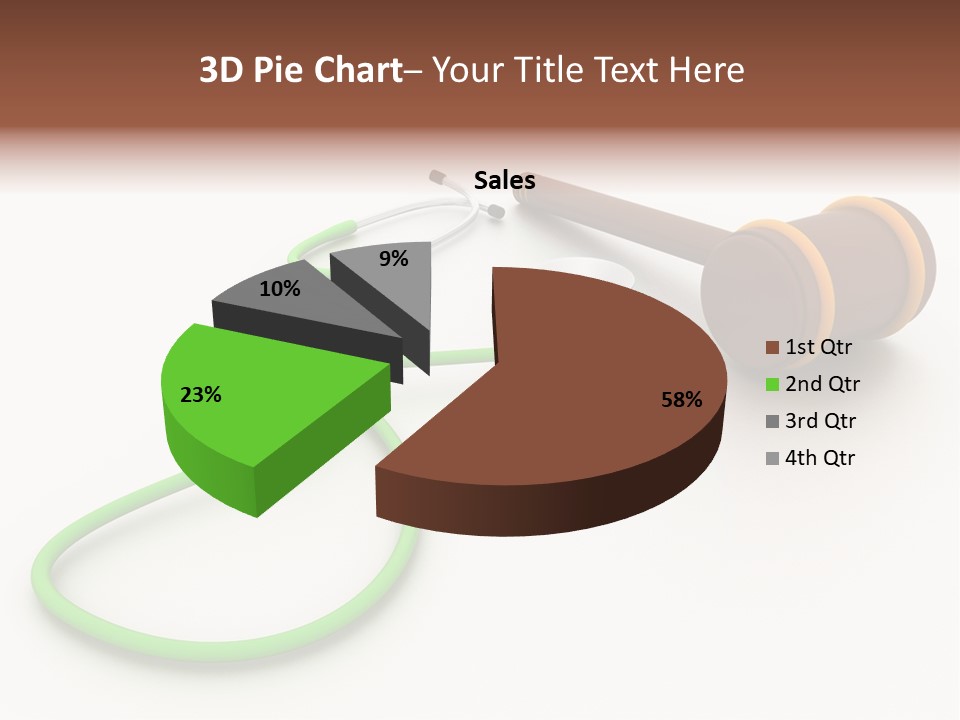 A Stethoscope And A Stethoscope On A Table PowerPoint Template