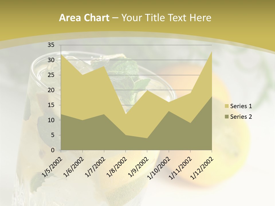 A Glass Of Lemonade Next To Lemons On A Table PowerPoint Template