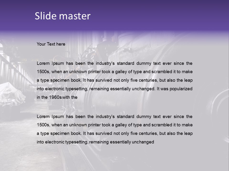 Glass Inside Speed PowerPoint Template