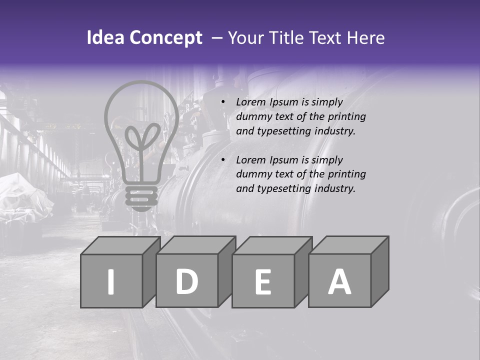 Glass Inside Speed PowerPoint Template