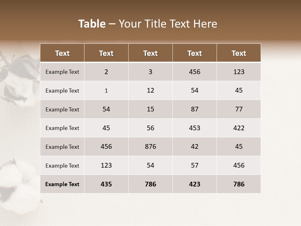 Agriculture Growth Stalk PowerPoint Template