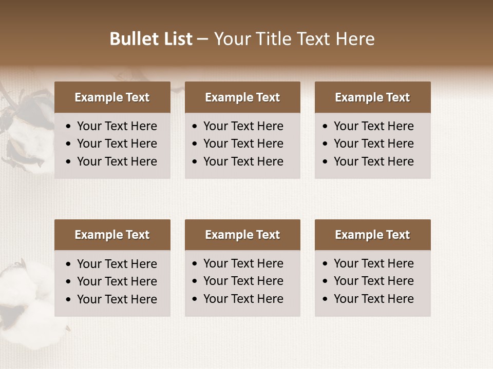 Agriculture Growth Stalk PowerPoint Template