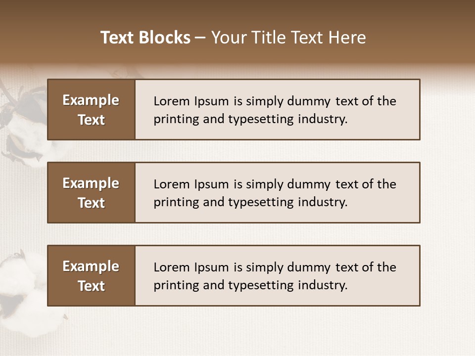 Agriculture Growth Stalk PowerPoint Template