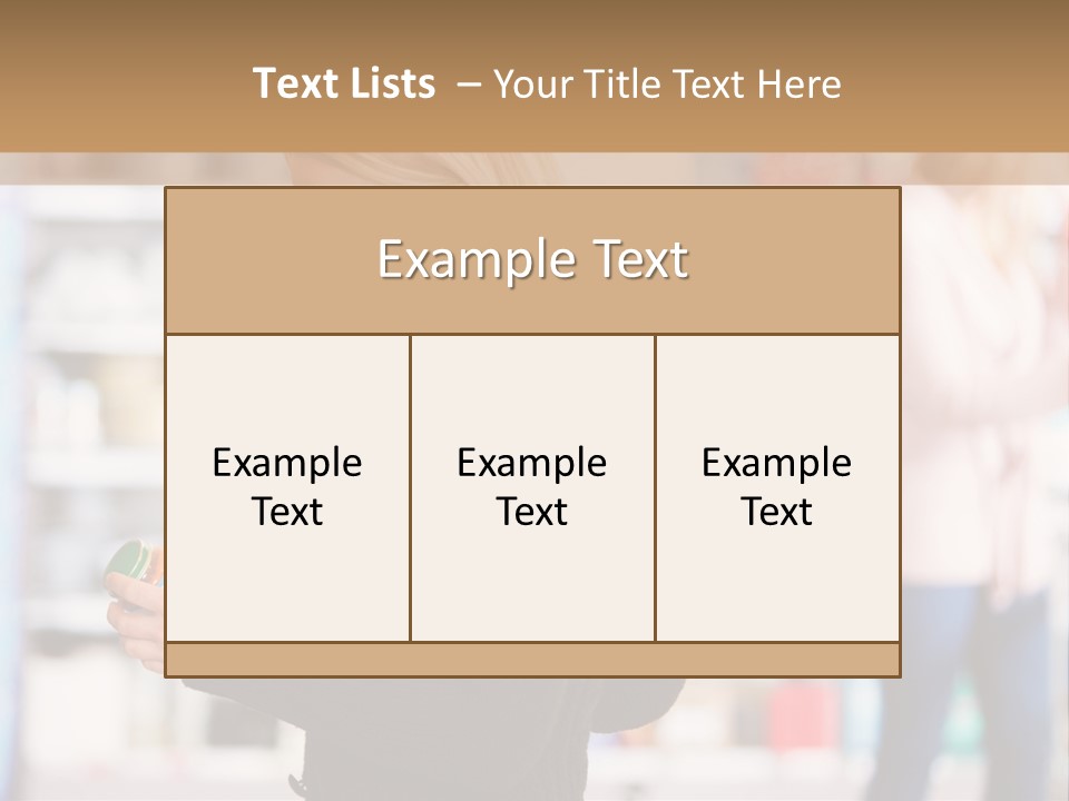 Focus Variety Horizontal PowerPoint Template