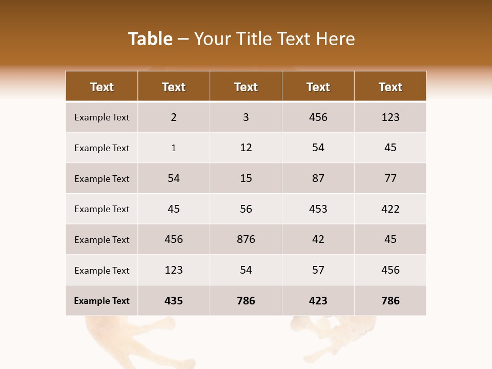 Russian Animal Sheet PowerPoint Template