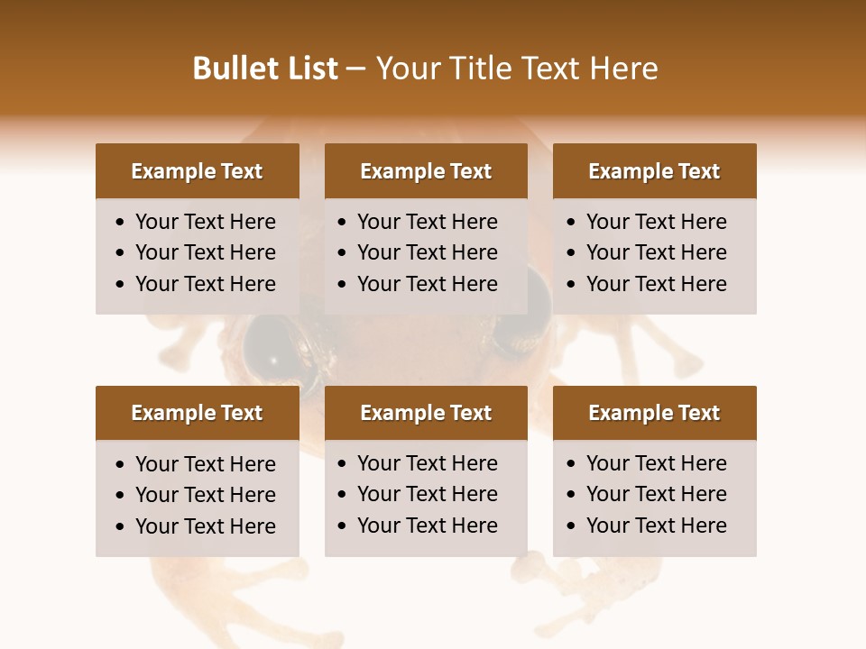 Russian Animal Sheet PowerPoint Template