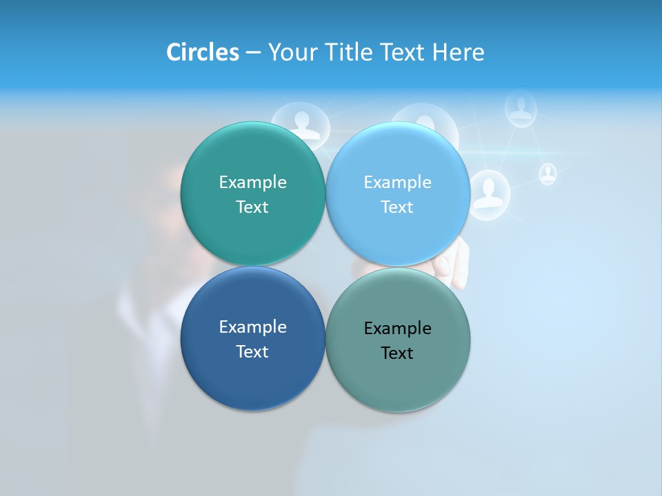 Worldwide Concept Linked PowerPoint Template