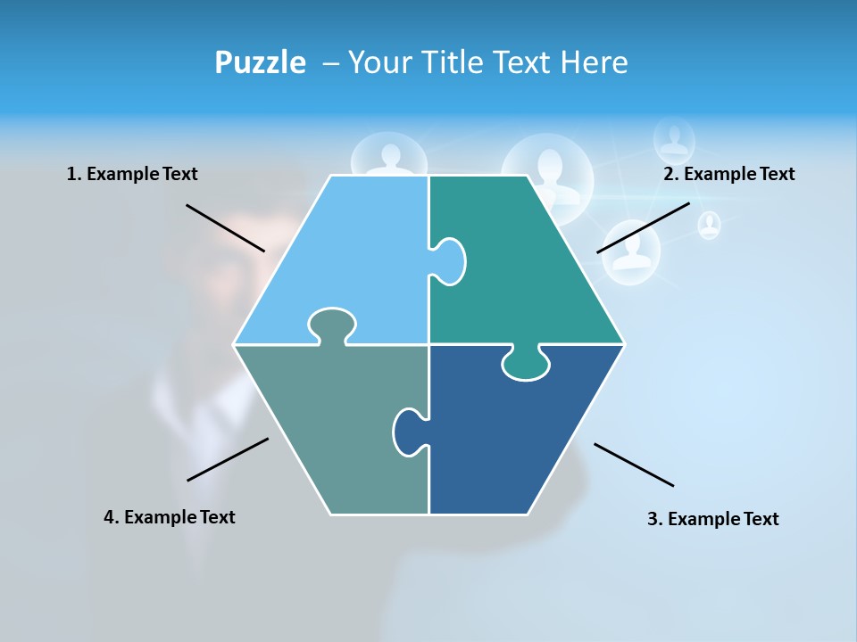 Worldwide Concept Linked PowerPoint Template