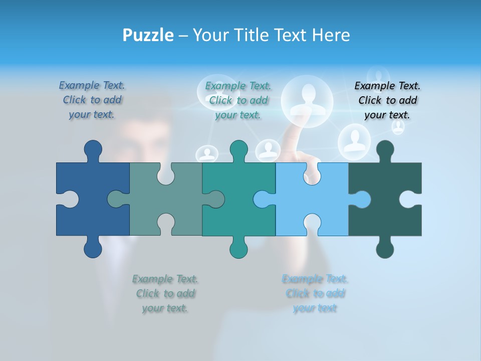 Worldwide Concept Linked PowerPoint Template