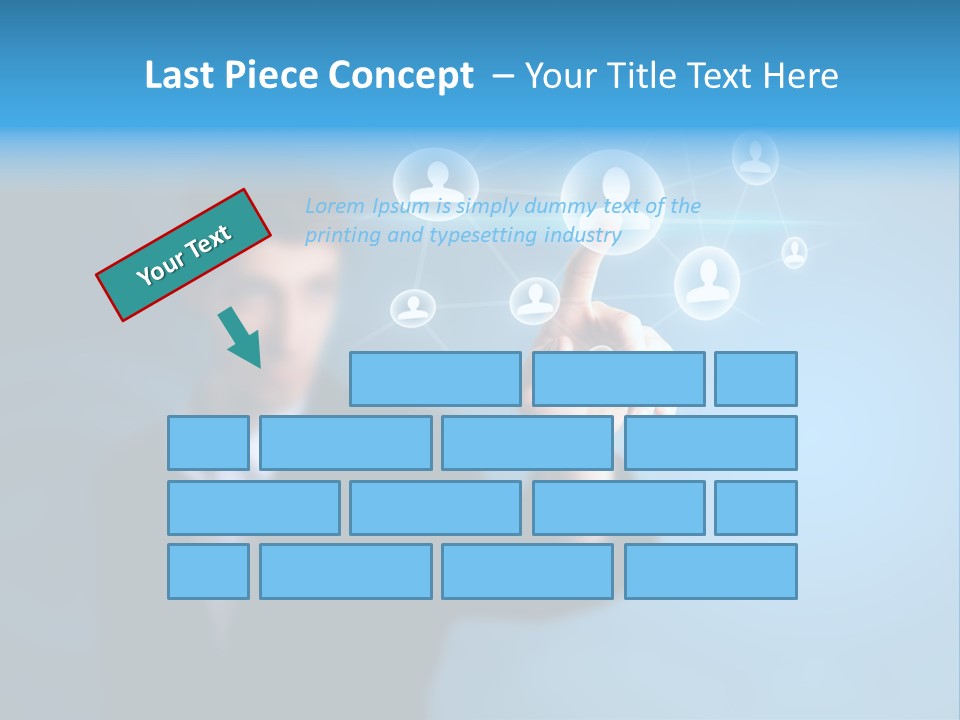 Worldwide Concept Linked PowerPoint Template