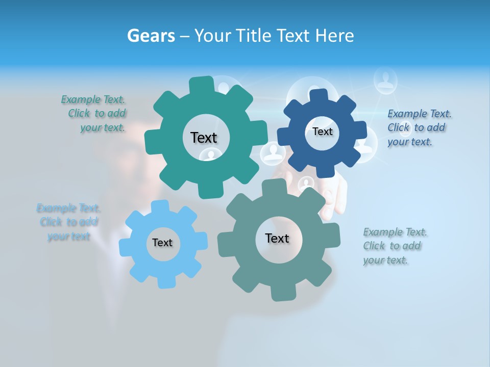 Worldwide Concept Linked PowerPoint Template